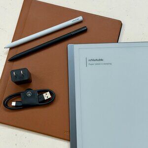 Complete reMARKABLE 2 Package with Leather Folio and 2 Markers - over $750 MSRP!